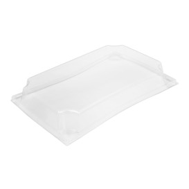 Plastový Víčko PET pro Misky 500ml 20,8x13,1x3,2cm (12 Ks)