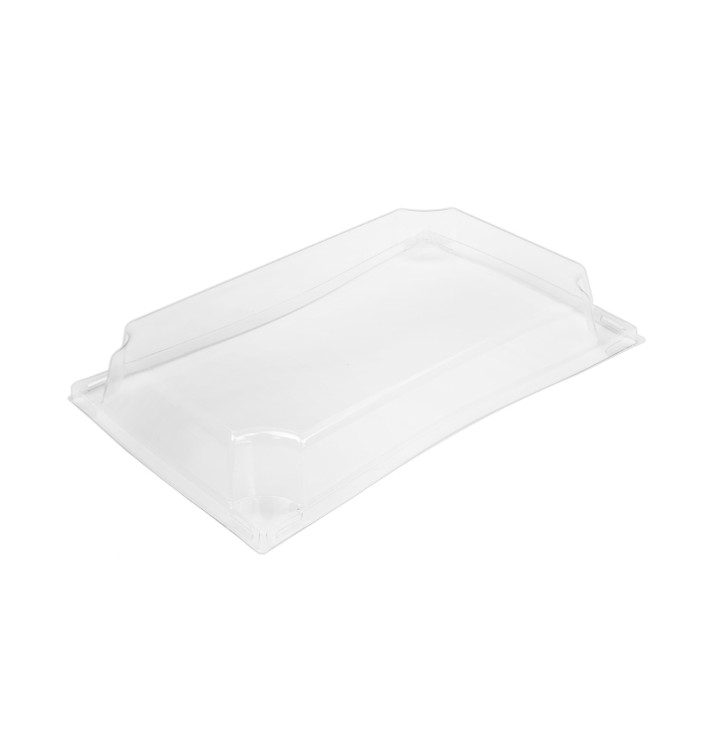 Plastový Víčko PET pro Misky 500ml 20,8x13,1x3,2cm (12 Ks) Plastový Víčko PET pro Misky 500ml 20,8x13,1x3,2cm (12 Ks)