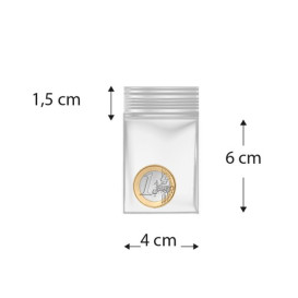 Tašky se Zipem 4x6cm G200 (1000 Ks)