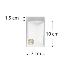Tašky se Zipem 7x10cm G200 (100 Ks)