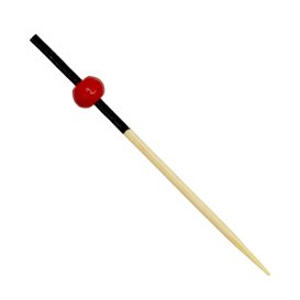 Napichovátko bambusové Červeno-Černé 7cm (1.200 Ks)