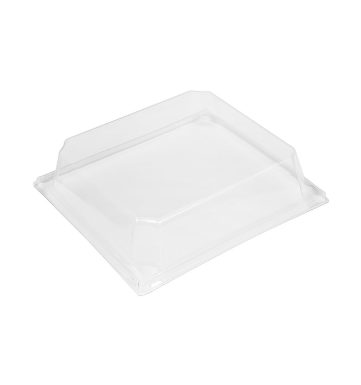 Plastový Víčko PET pro Misky 480ml 14,3x12,3x3,3cm (144 Ks) Plastový Víčko PET pro Misky 480ml 14,3x12,3x3,3cm (144 Ks)
