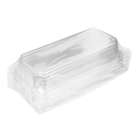 Plastový Víčko PET pro Misky 410ml 19,6x8,6x3,2cm (12 Ks)