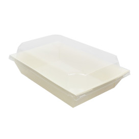 Plastový Víčko PET pro Misky 500ml 20x12,5cm (12 Ks)