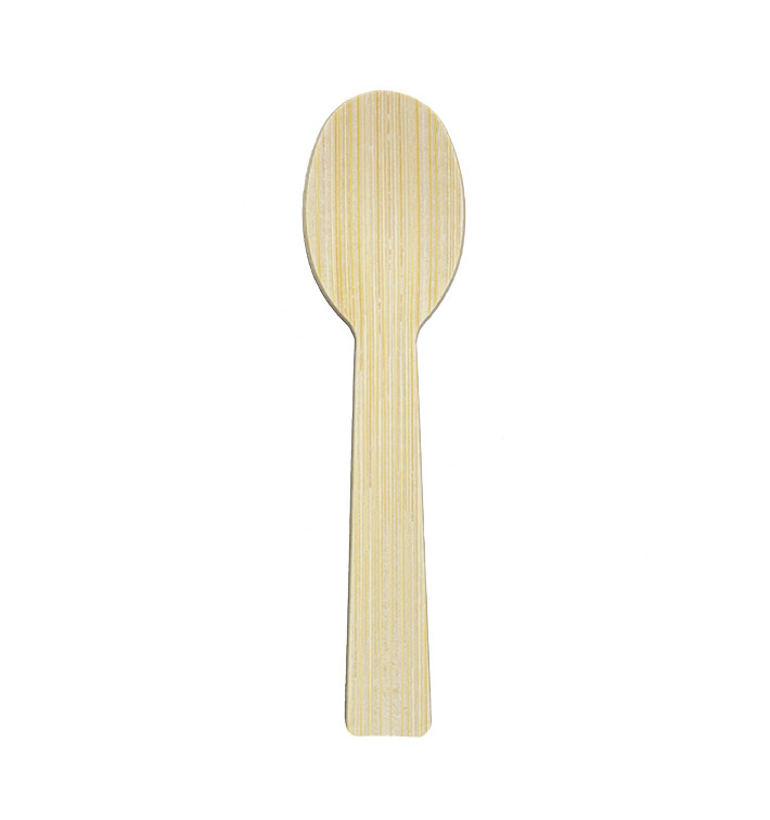Bambusová Lžíce 9cm (100 Ks) Bambusová Lžíce 9cm (100 Ks)