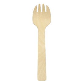 Dřevěný Vidlička Spork 10,5cm (1.200 Ks)