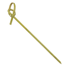 Přírodní Zelený Bambusové Bodce Uzlík 10cm (250 Ks)
