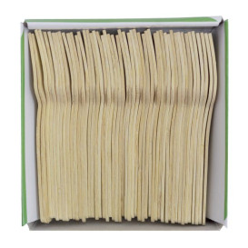 Bambusová vidlička 9cm (1.200 Ks)