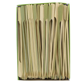 Bambúsové Špejle " Golf " Zelený Přírodní 18cm (250 Ks)