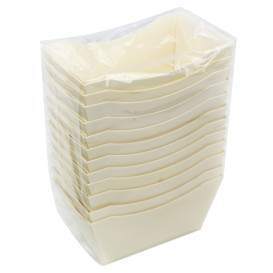 Dřevěné Lodičky Fingerfood 320ml 13,5x8cm (12 Ks)