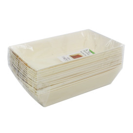 Dřevěné Lodičky Fingerfood 500ml 20x12,5cm (144 Ks)