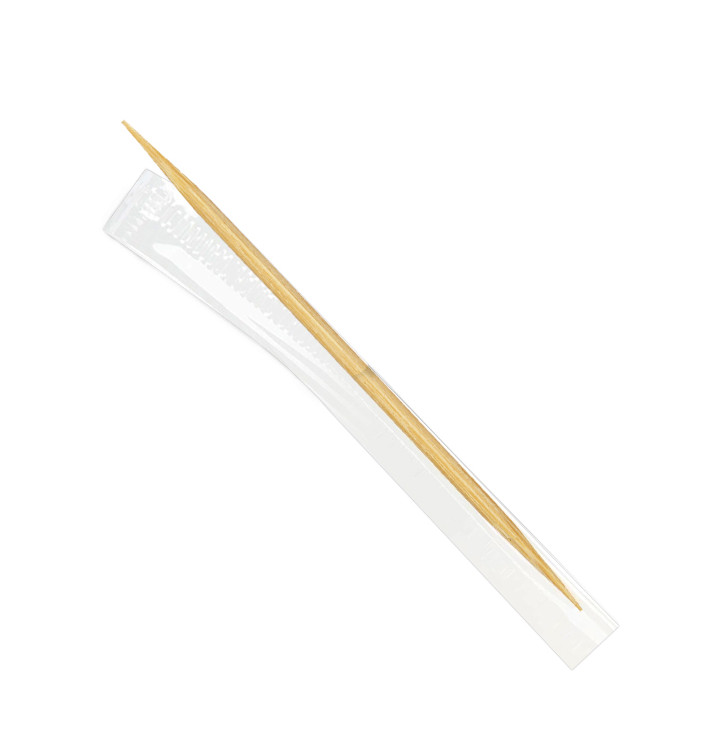 Jídelní Hůlky Čínské Dřevěný 2 Hrocené s Balené Fólie 65mm (1 Ks) Jídelní Hůlky Čínské Dřevěný 2 Hrocené s Balené Fólie 65mm (1 Ks)
