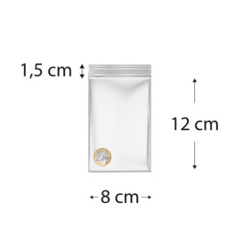 Tašky se Zipem 8x12 Vrstvym G300 (1000 Ks)