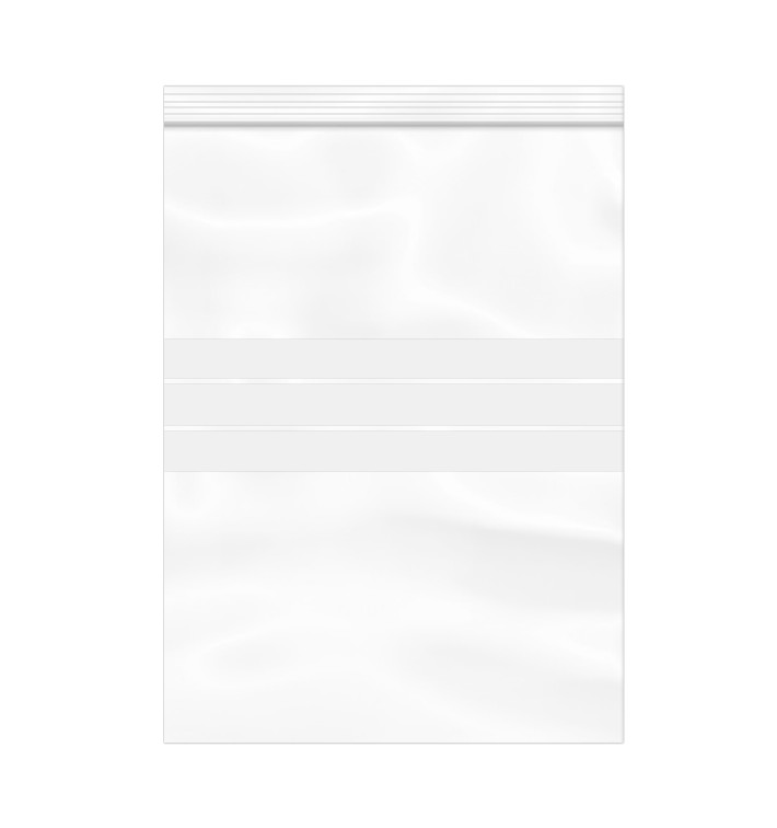 Popisovatelné Rychlozavírací Tašky se Zipem 30x40cm G200 (1000 Ks) Popisovatelné Rychlozavírací Tašky se Zipem 30x40cm G200 (1000 Ks)