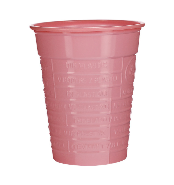 Plastové Kelímek PS Růžová 200ml Ø7cm (50 Ks) Plastové Kelímek PS Růžová 200ml Ø7cm (50 Ks)