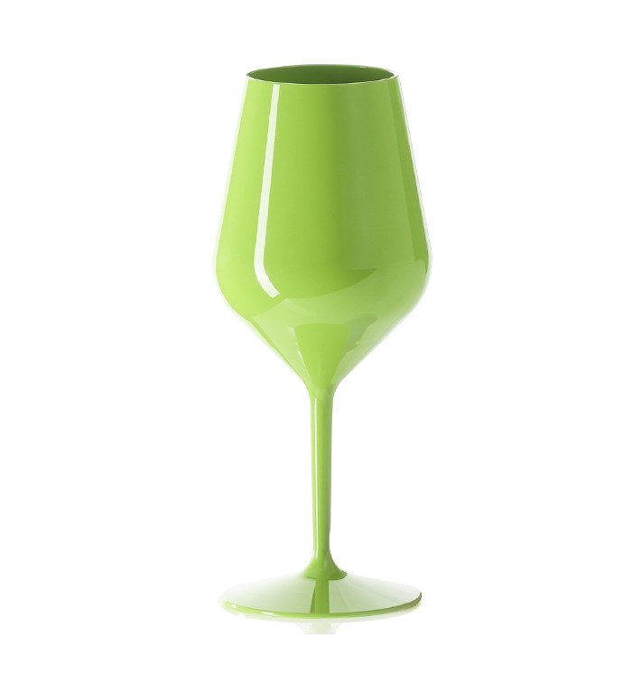 Pohárek Opakovaně Použitelné na Víno Tritan Zelený 470ml (6 Ks) Pohárek Opakovaně Použitelné na Víno Tritan Zelený 470ml (6 Ks)