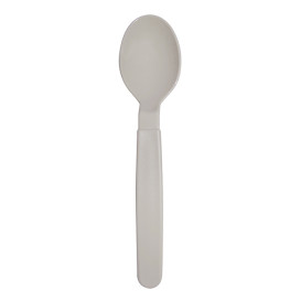 Lžíce Opakovaně použitelné Odolné PP Šedé 18,5cm (6 Ks)