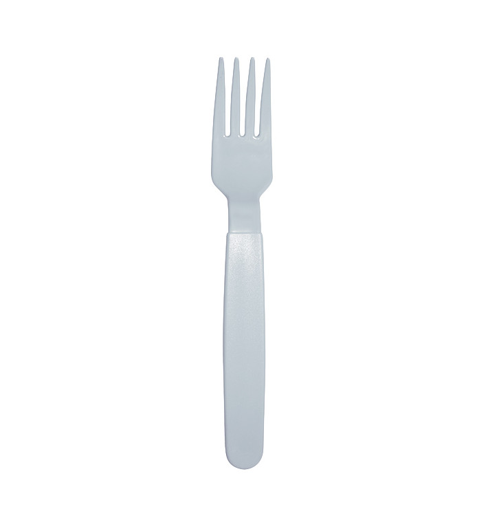 Vidlička Opakovaně použitelné Odolné PP Modrá 18,5cm (180 Ks) Vidlička Opakovaně použitelné Odolné PP Modrá 18,5cm (180 Ks)