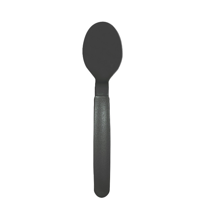 Lžíce Opakovaně použitelné Odolné PP Antracit 18,5cm (180 Ks) Lžíce Opakovaně použitelné Odolné PP Antracit 18,5cm (180 Ks)