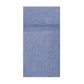 Kapsička na Příbory Papírové Džíny Modrý 40x40cm (960 Ks)