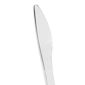 Plastový Nůž Luxury Průhledný 175mm (100 Ks)