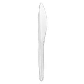 Plastový Nůž Luxury Průhledný 175mm (100 Ks)