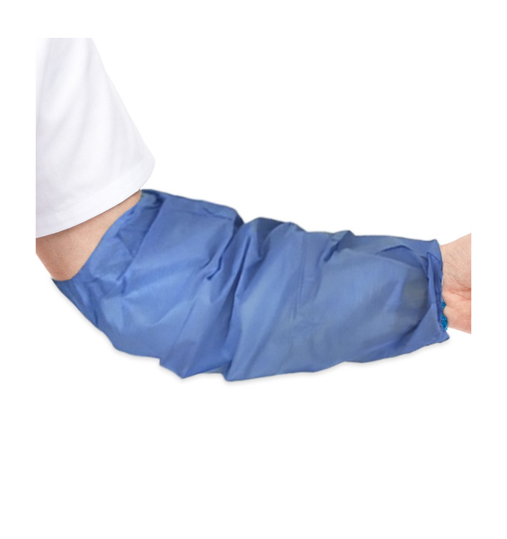 Návlek na Paži z Netkané Textilie PP Polyetylénové 25x44cm Modrý (500 Ks) Návlek na Paži z Netkané Textilie PP Polyetylénové 25x44cm Modrý (500 Ks)