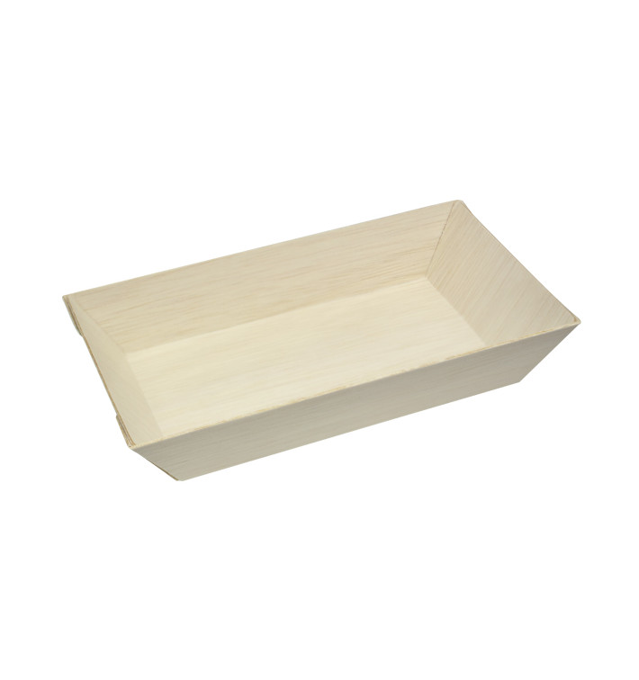 Podnos Dřevěný 15,5x8,5x2,8cm 250ml (25 Ks) Podnos Dřevěný 15,5x8,5x2,8cm 250ml (25 Ks)