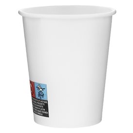 Kartonové Kelímek 6Oz/180ml Bílý Ø7,0cm (100 Ks)