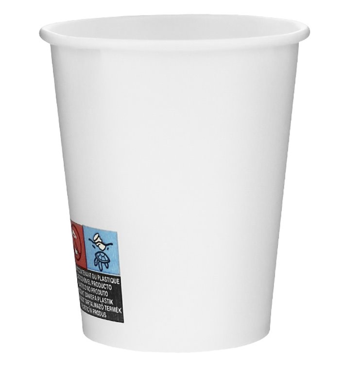 Kartonové Kelímek 6Oz/180ml Bílý Ø7,0cm (3000 Ks) Kartonové Kelímek 6Oz/180ml Bílý Ø7,0cm (3000 Ks)