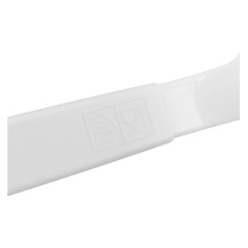Lžíce Opakovaně použitelné Durable PP Minerální Bílá 18,5cm (6 Ks)