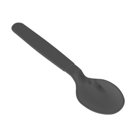 Lžíce Opakovaně použitelné Durable PP Minerální Antracit 18,5cm (180 Ks)