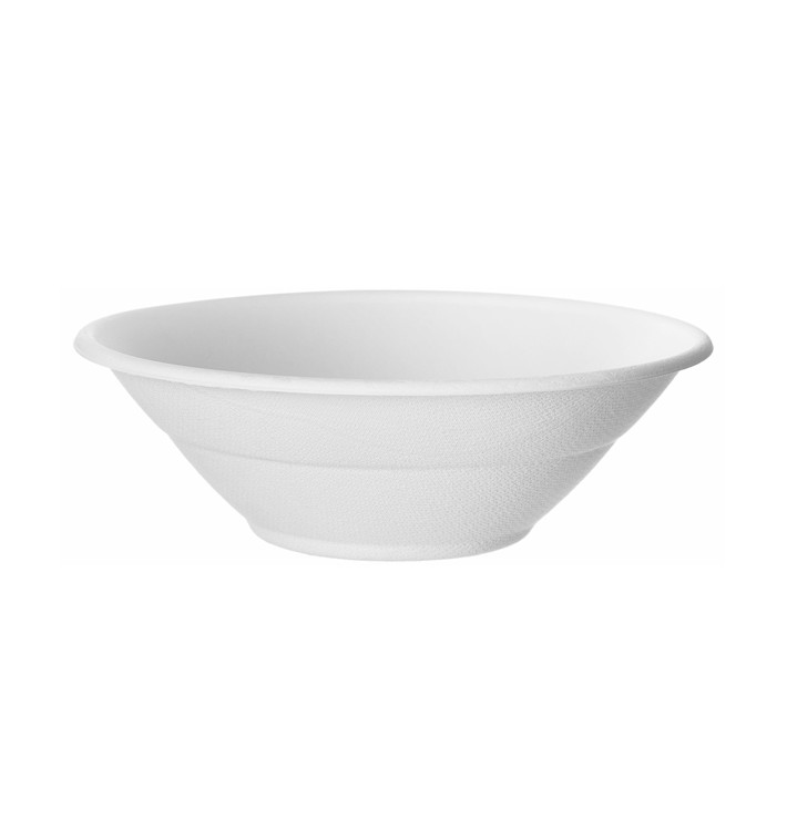 Misky z Cukrové Třtiny Bagasové Nudle Bílý 940ml (50 Ks) Misky z Cukrové Třtiny Bagasové Nudle Bílý 940ml (50 Ks)