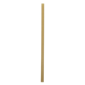 Ekologická Brčka z Cukrové Třtiny Ø0,8cm 25cm (50 Ks)