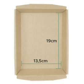 Formna Pečení Kraft 19x13,5x3,5cm (50 Ks)