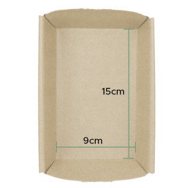 Formna Pečení Kraft 15x9x3,5cm (80 Ks)