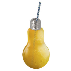 Láhev Bombilla Průhledný PET 400ml (25 Ks)