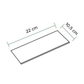 Papírové Ručníky Modrý 1 Vrstvy Z (4560 Ks)