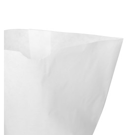 Paper Bag with Hexagonal Base White 17x22cm (125 Units)