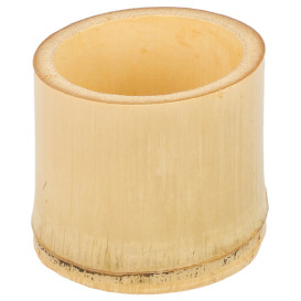 Bambusové Kelímek pro Ochutnávky Málo 5x5x4,5cm (20 Ks)
