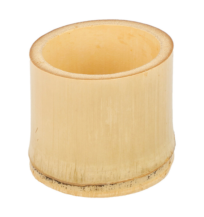 Bambusové Kelímek pro Ochutnávky Málo 5x5x4,5cm (20 Ks) Bambusové Kelímek pro Ochutnávky Málo 5x5x4,5cm (20 Ks)