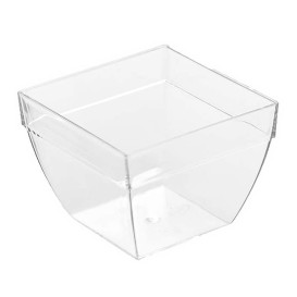 Čtvercová Fingerfood Miska PS 5,5x3,3x4cm 75ml (25 Ks)