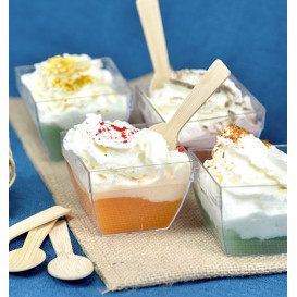 Čtvercová Fingerfood Miska PS 5,5x3,3x4cm 75ml (200 Ks)