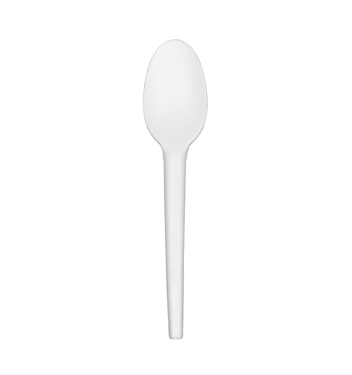 Bio Lžička Opakovaně Použití CPLA Bílý 16,5cm (2.000 Ks) Bio Lžička Opakovaně Použití CPLA Bílý 16,5cm (2.000 Ks)