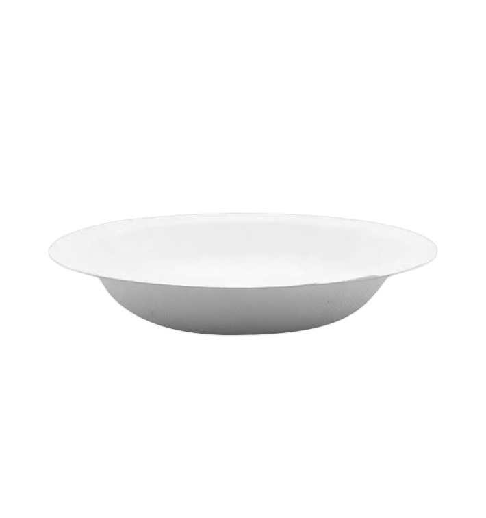Misky z Cukrové Třtiny Bílý 120ml Ø11,5cm (2.000 Ks) Misky z Cukrové Třtiny Bílý 120ml Ø11,5cm (2.000 Ks)