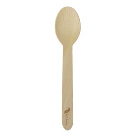 Lžíce Dřevěný “Soft” 16cm (2.400 Ks)