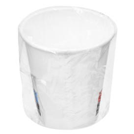 Kartonový kelímek 9 Oz/280ml Bílý Ø8,1cm (50 Ks)