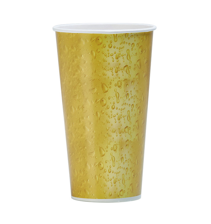 Papírový Kelímek na Pivo 1.025ml Ø10,8cm (500 Ks) Papírový Kelímek na Pivo 1.025ml Ø10,8cm (500 Ks)