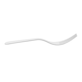 Bio Vidlička Opakovaně Použití CPLA Bílý 10cm (100 Ks)