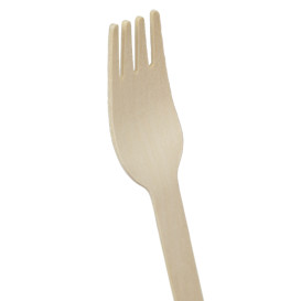 Vidlička Dřevěný Balené 16cm (50 Ks)
